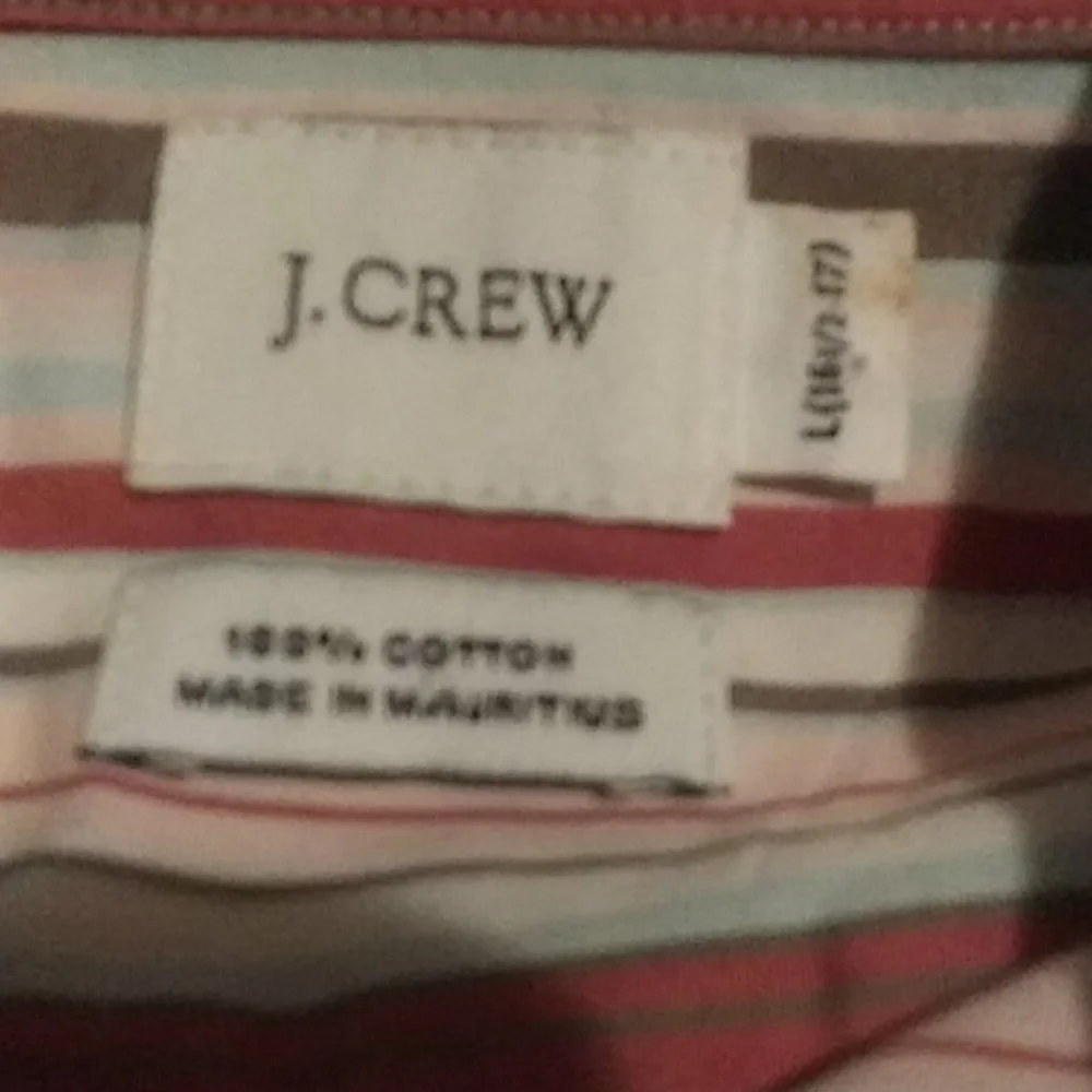 J. Crew cotton dress shirt